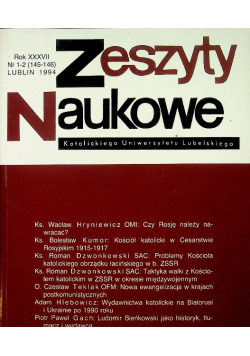 Zeszyty naukowe  Nr 1 2
