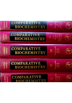 Comparative Biochemistry 5 tomów