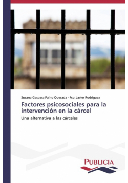 Factores psicosociales para la intervención en la cárcel