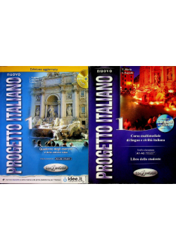 Progetto Italiano Nuovo zestaw podręcznik i ćwiczenia z CD