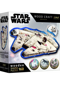 Puzzle drewniane Star Wars Sokół Millennium 160