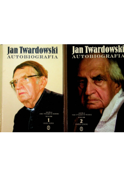 Jan Twardowski Autobiografia tom I i II