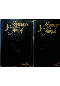 Im Dunkelsten Afrika 2 tomy 1890 r