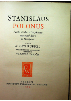 Stanislus Polonus
