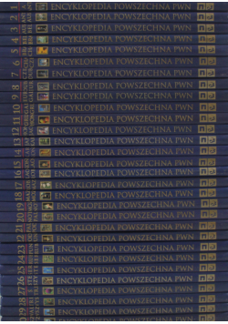 Encyklopedia Powszechna PWN 30 tomów