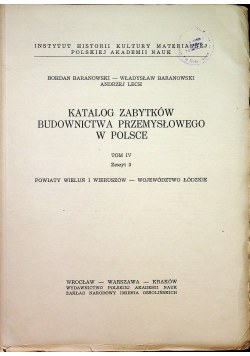 Katalog Zabytków Budownictwa Przemysłowego W Polsce