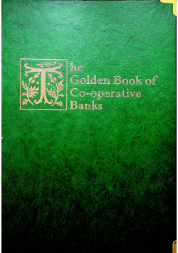 The Golden Book of Cooperative Banks vol 1