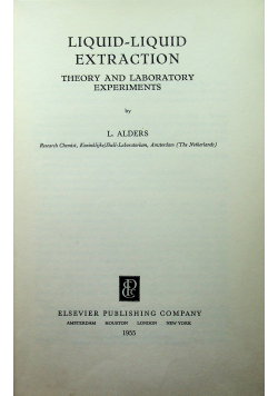 Liquid Liquid exptraction