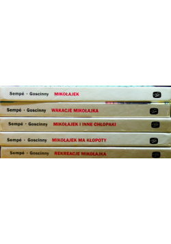 Mikołajek 5 tomów