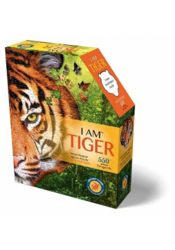 Puzzle konturowe 550 I am - Tygrys