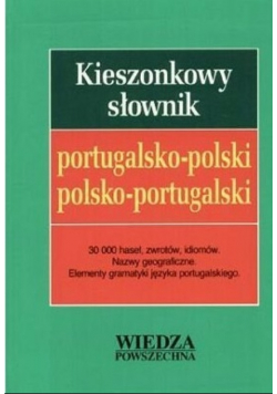 Kieszonkowy słownik portugalsko polski polsko