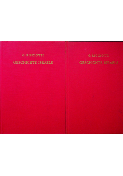Geschichte israels tom 1 i 2  tomy