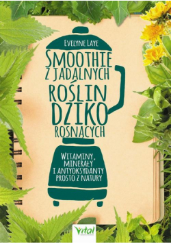 Smoothie z jadalnych roślin dziko rosnących