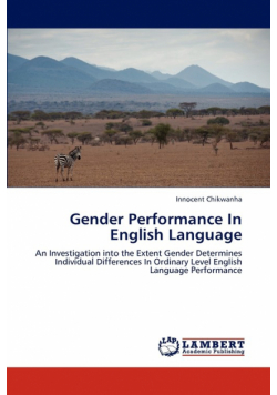 Gender Performance In English Language