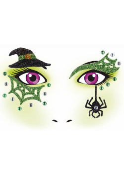 Naklejka Face Art Czarownica
