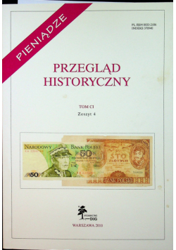 Przegląd historyczny Tom CI Zeszyt 4