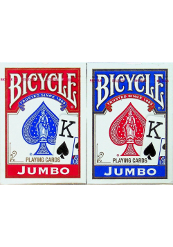 Bicycle playing cards Jumbo Nowe