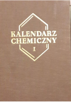 Kalendarz Chemiczny część I ogólna