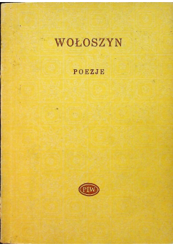 Wołoszyn Poezje