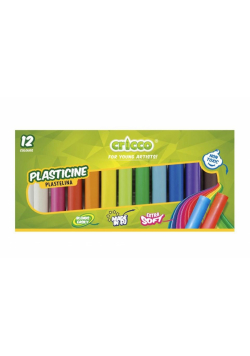 Plastelina 12 kolorów CRICCO