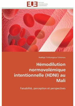 Hémodilution normovolémique intentionnelle (hdni) au mali