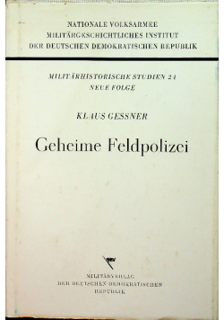 Geheime feldpolizei