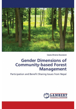 Gender Dimensions of Community-based Forest Management