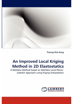 An Improved Local Kriging Method in 2D Elastostatics