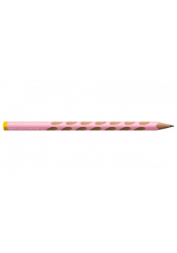 Ołówek EasyGraph Pastel HB LR róż (6szt) STABILO