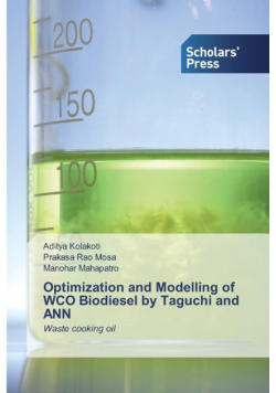 Optimization and Modelling of WCO Biodiesel by Taguchi and ANN