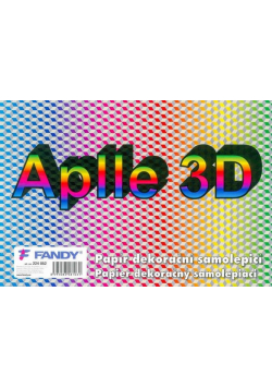 Papier samoprzylepny Apple 3D A4