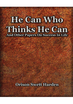He Can Who Thinks He Can (1908)