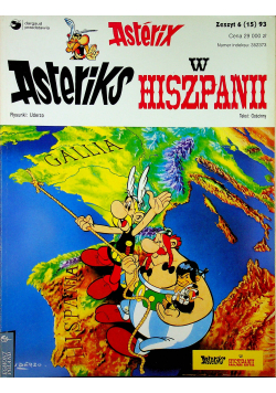 Asterix zeszyt 6 Asteriks w Hiszpanii