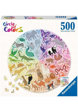 Puzzle 500 Zwierzeta