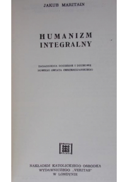 Humanizm Integralny