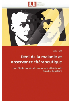Déni de la maladie et observance thérapeutique