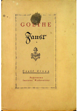 Goethe Faust Tom II
