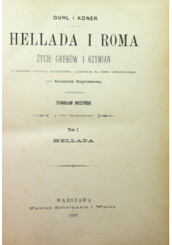 Hellada i Roma Tom 1 i 2 1896 r.