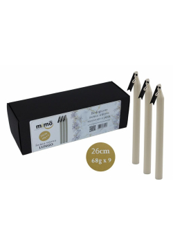 Świeczka naturalna sojowa Lungo 9 sztuk