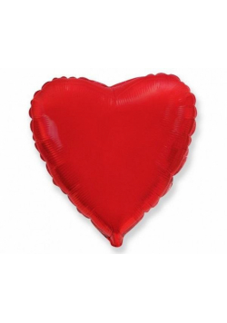 Balon foliowy Serce czerwone 46cm
