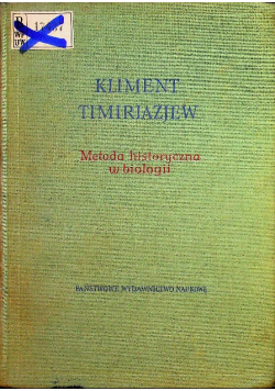 Metoda historyczna w biologii