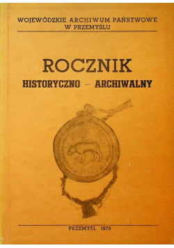 Rocznik historyczno archiwalny