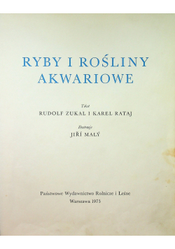 Ryby i rośliny akwariowe