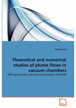 Theoretical and numerical studies of plume flows in vacuum chambers