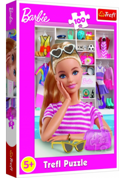 Puzzle Poznaj Barbie 100