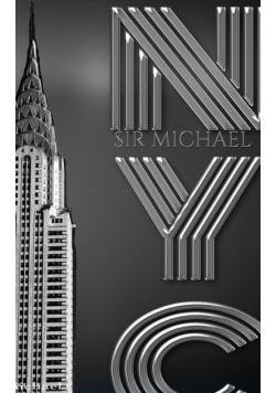 Iconic Chrysler Building New York City Sir Michael Huhn Artist Drawing Journal