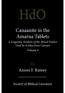Canaanite in the Amarna Tablets