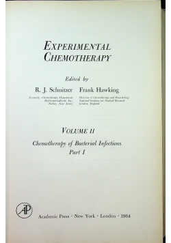 Experimental chemotherapy