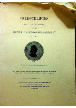 Preisschriften gekront und herausgegeben