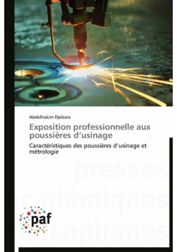 Exposition professionnelle aux poussières d usinage